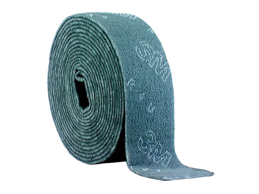 SCOTCH BRITE RULLE 100 X 10 MTR GRØN - 3M