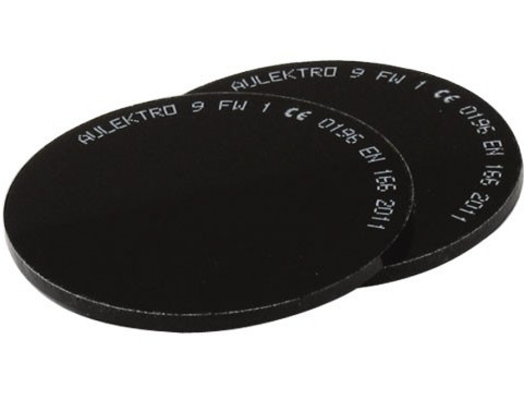 SVEJSEGLAS 50 MM KLAR