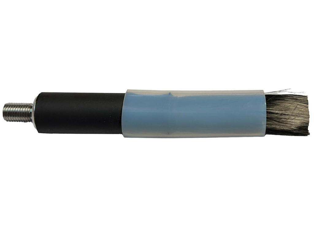 BØRSTE KORT Ø10 MM MED PTFE SKYDEKAPPE BYMAT