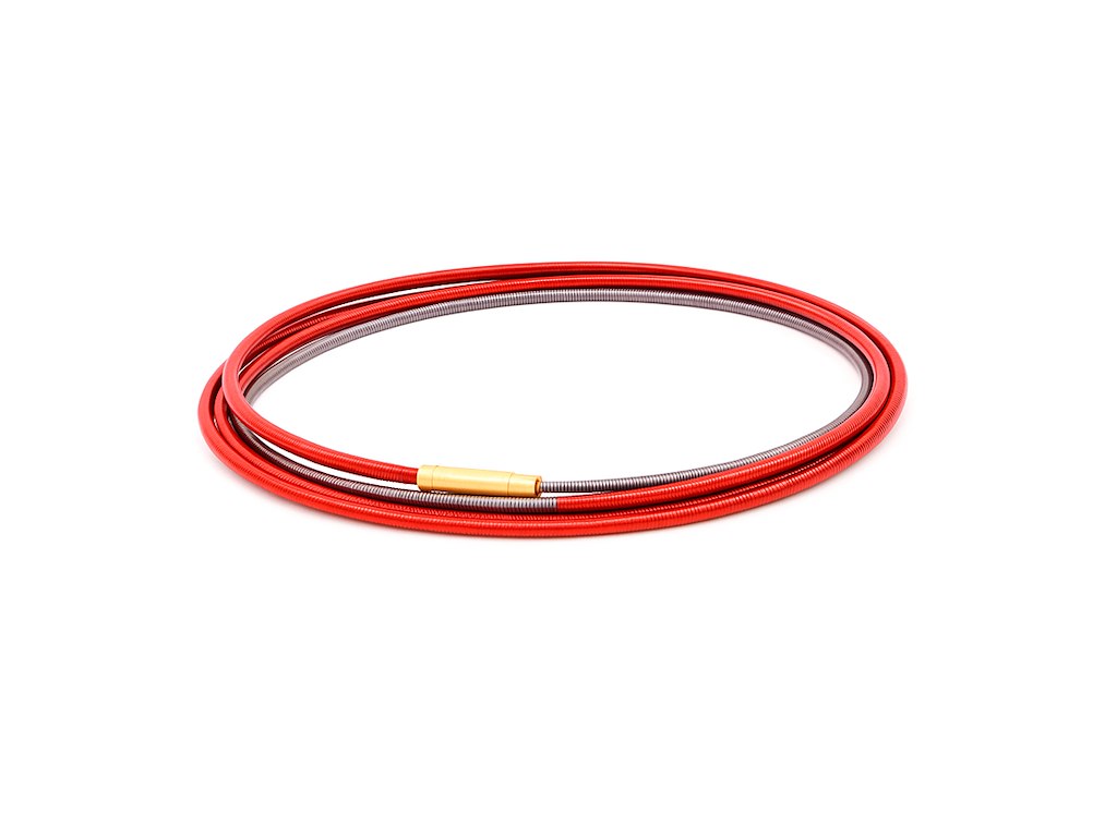 TRÅDLEDER STÅL 0.9-1.2 - 4.5 MTR. RØD KEMPPI 