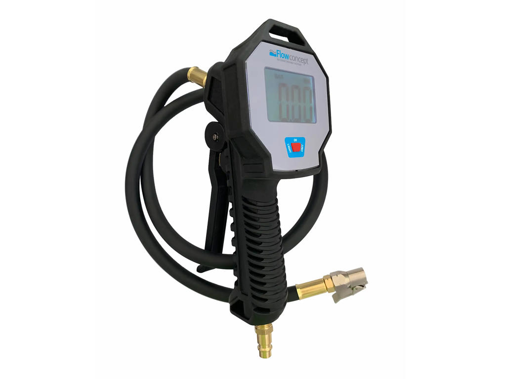 PUMPEPISTOL DIGITAL 0-12 BAR 63 MM MANOMETER
