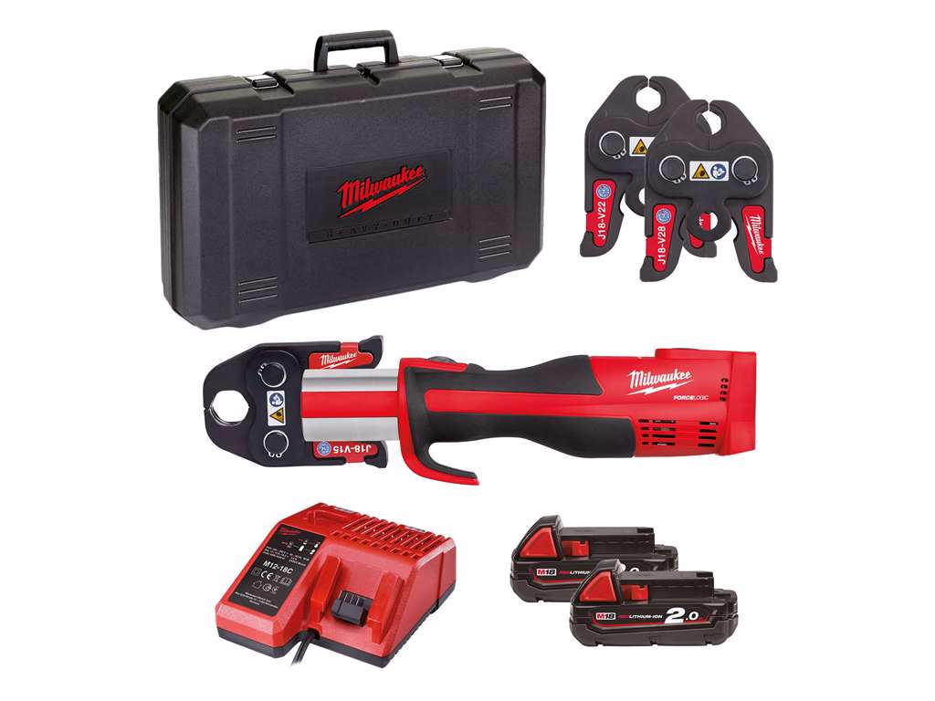 MILWAUKEE M18 BLHPT-202C V-SET - AKKU PRESSVÆRKTØJ