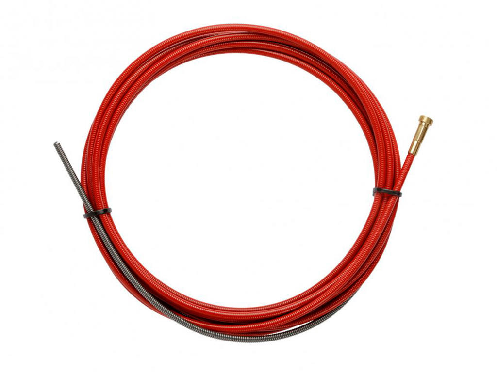 TRÅDLEDER STÅL RØD  1.0-1.2 MM
