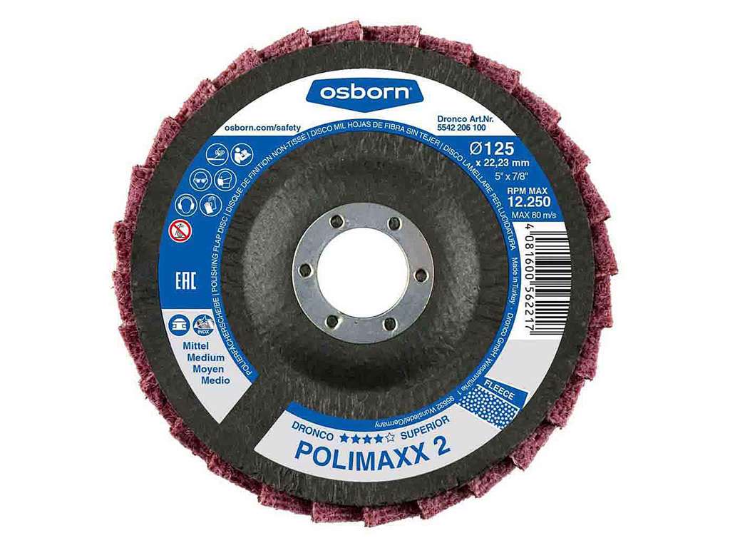 POLERSKIVE DRONCO Ø125 MM - MEDIUM