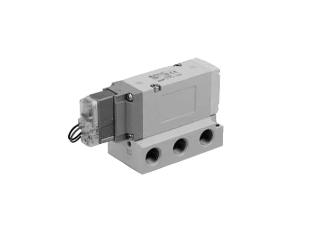 SMC MAGNETVENTIL 5/2 MONO - 24V DC 1/4