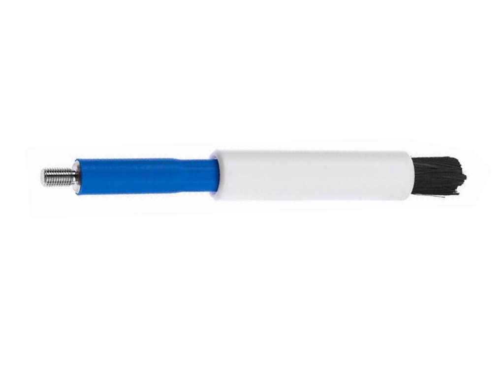 BØRSTE SMALL Ø8 MM MED BESKYTTELSKAPPE PTFE BYMAT