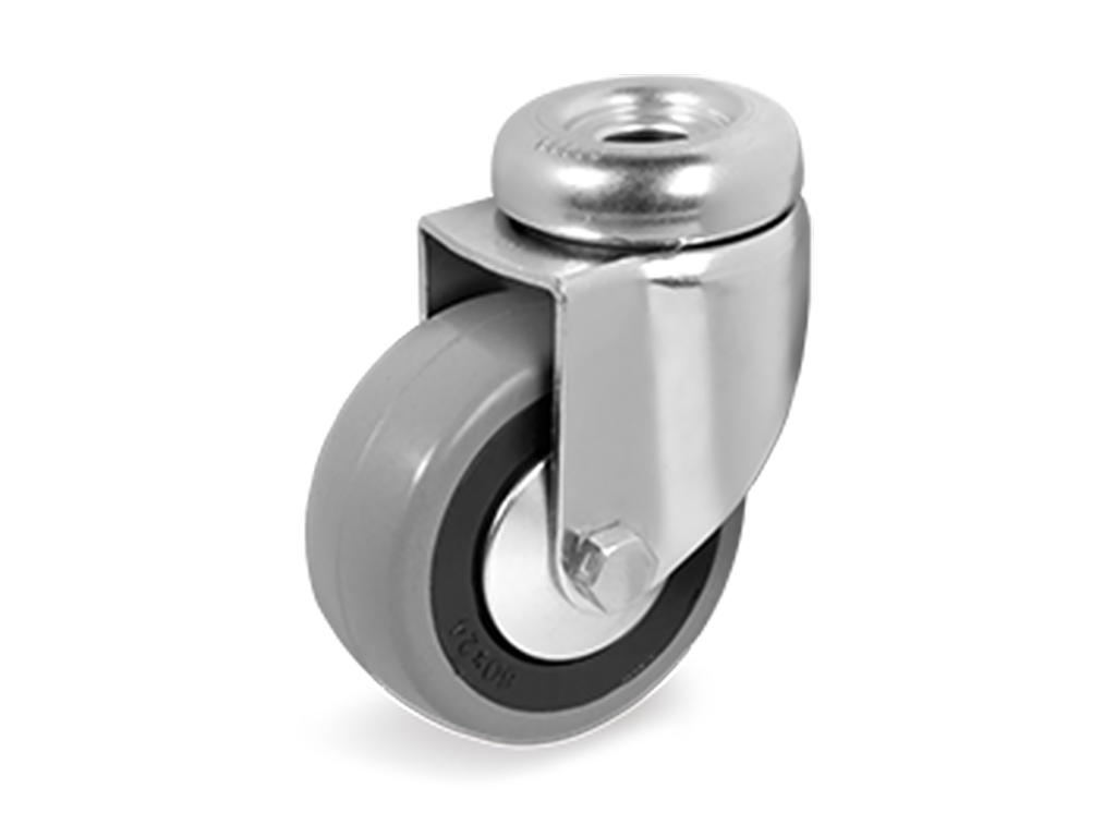 HJUL 60X24MM DREJB. M/HULMONTERING