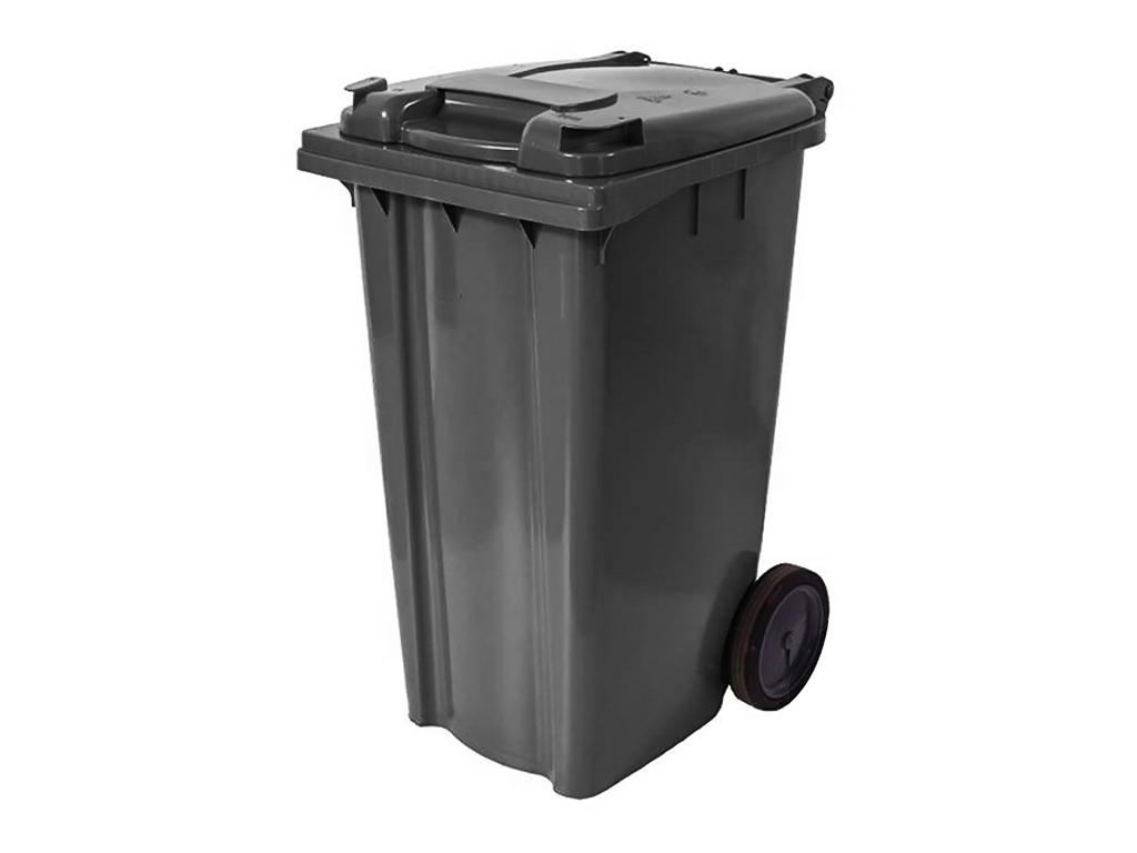 INDUSTRIBEHOLDER 240LTR. MØRK GRÅ