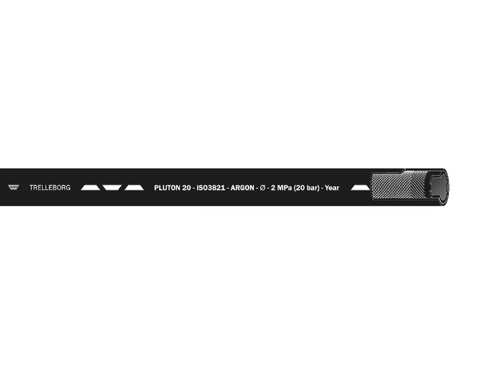 ARGON HOSE 6.3 MM EN 559 100 MTR. RL.