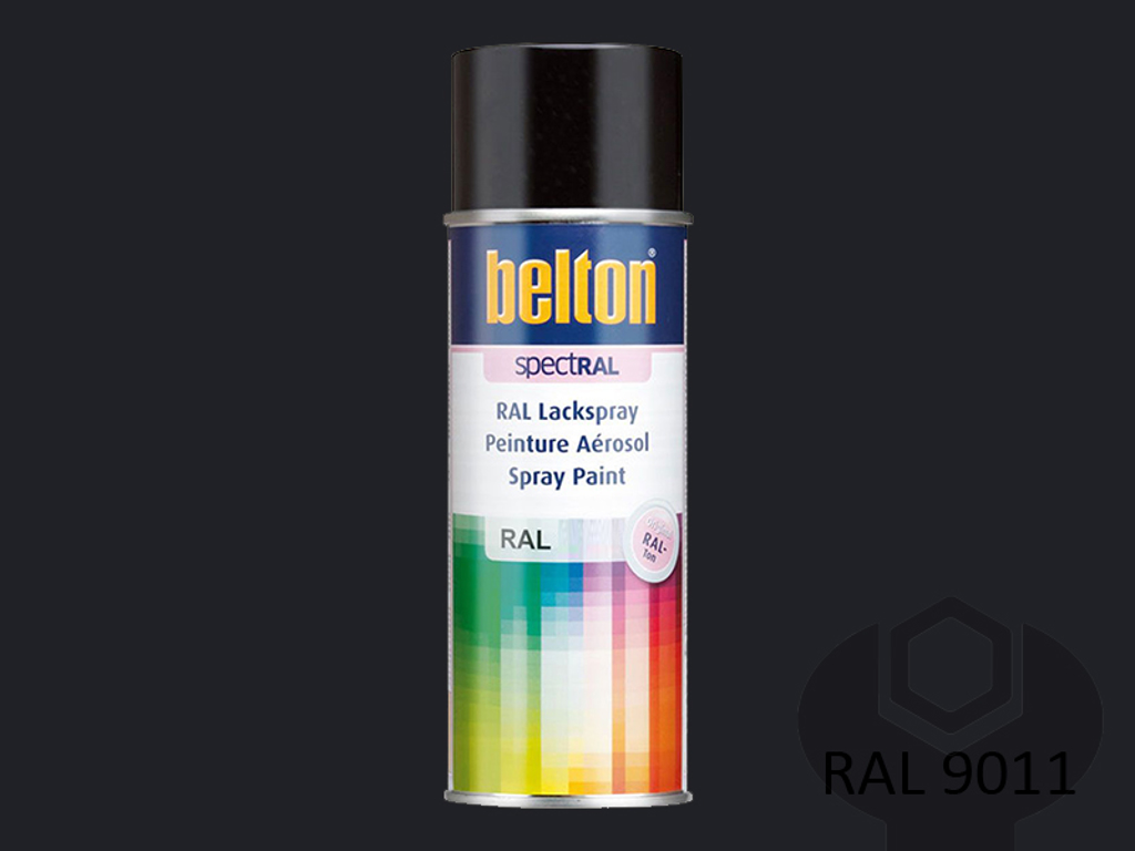 RAL 9011 GRAFIT SORT