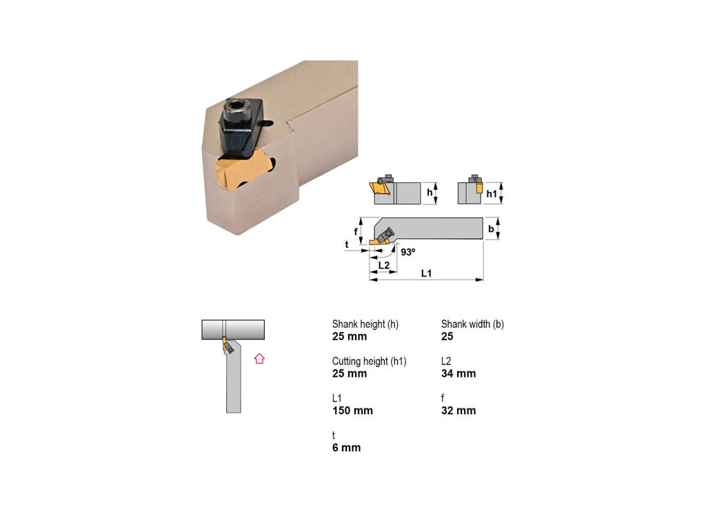 CANELA STÅLHOLDER NSR2525M03