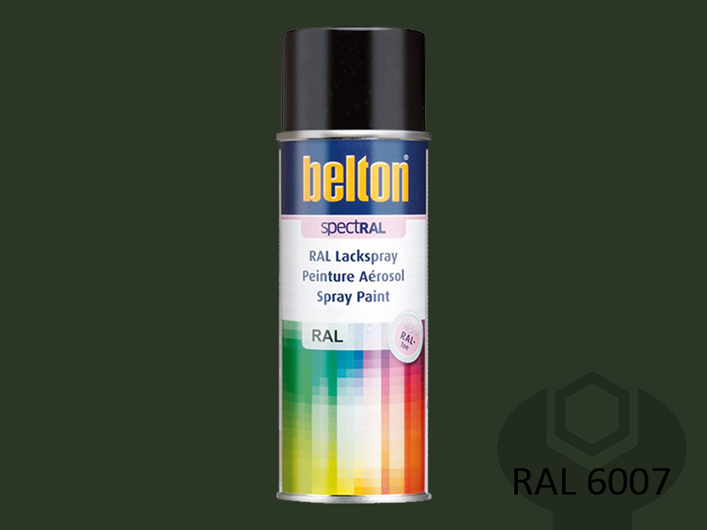 RAL 6007 FLASKE GRØN