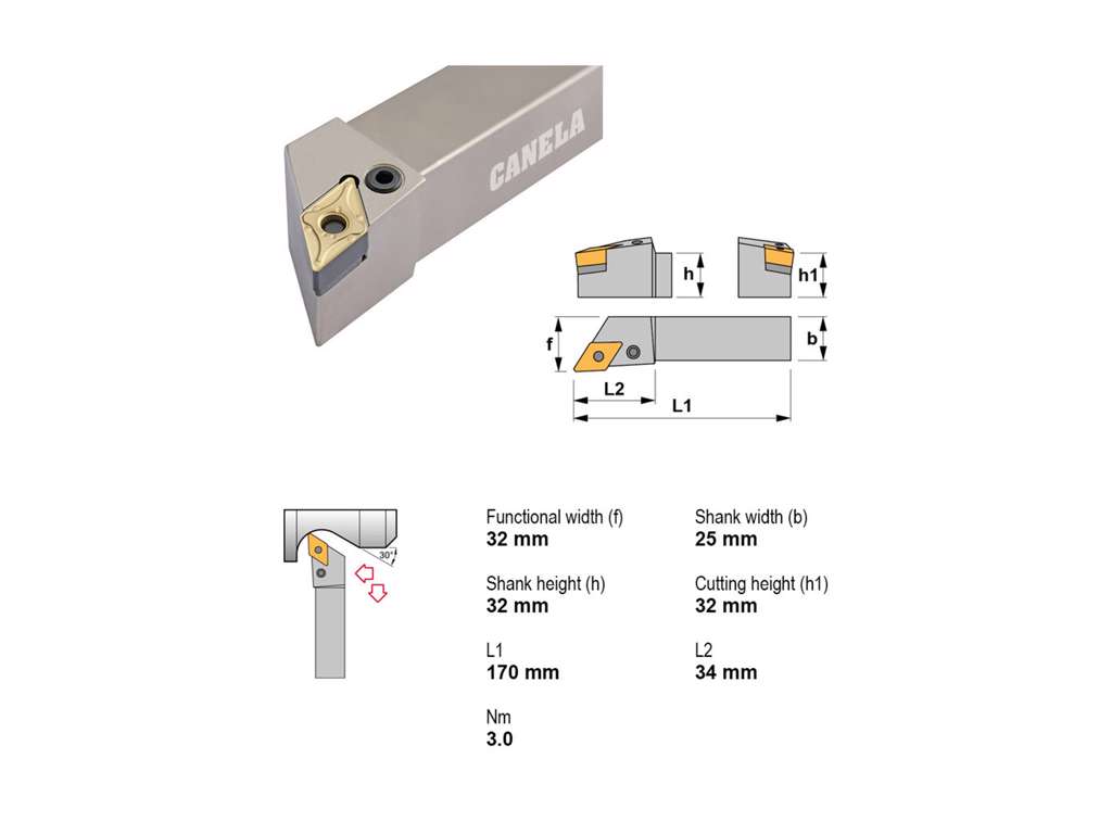 CANELA STÅLHOLDER PDJNR3225P15