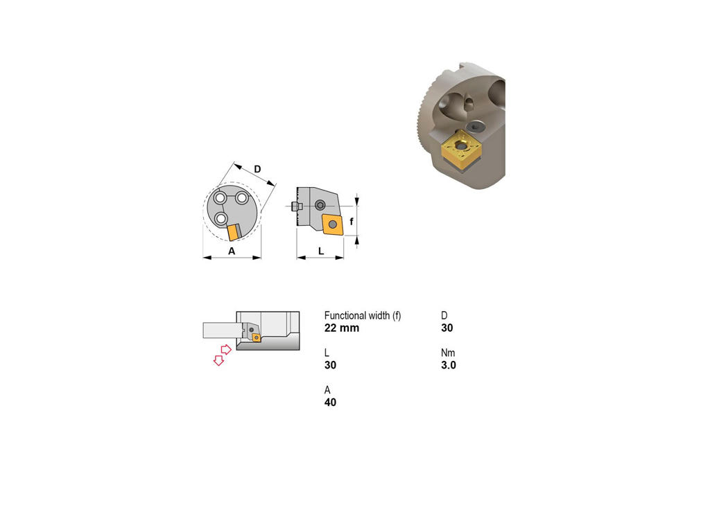 CANELA BOREHOVED A32X-PCLNL12-N