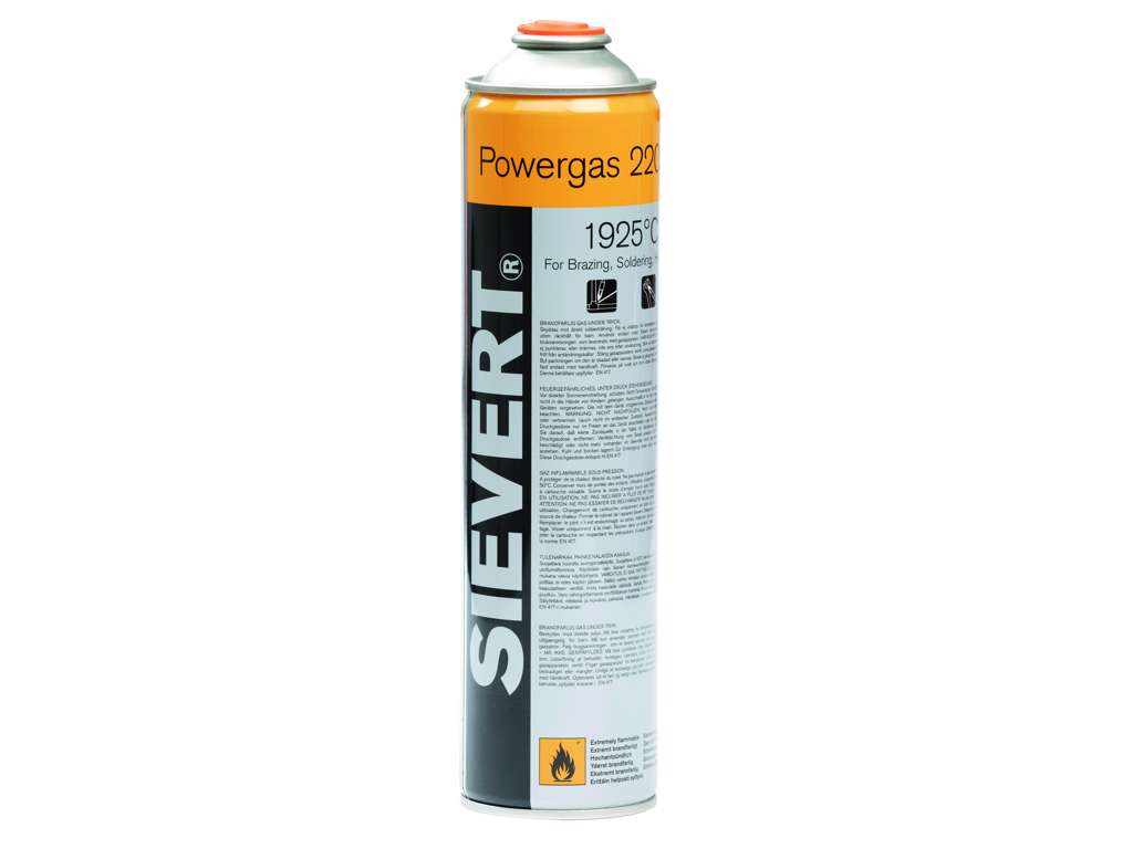 GASFLASKE POWERGAS 2204 SIEVERT 336G / 600 ML