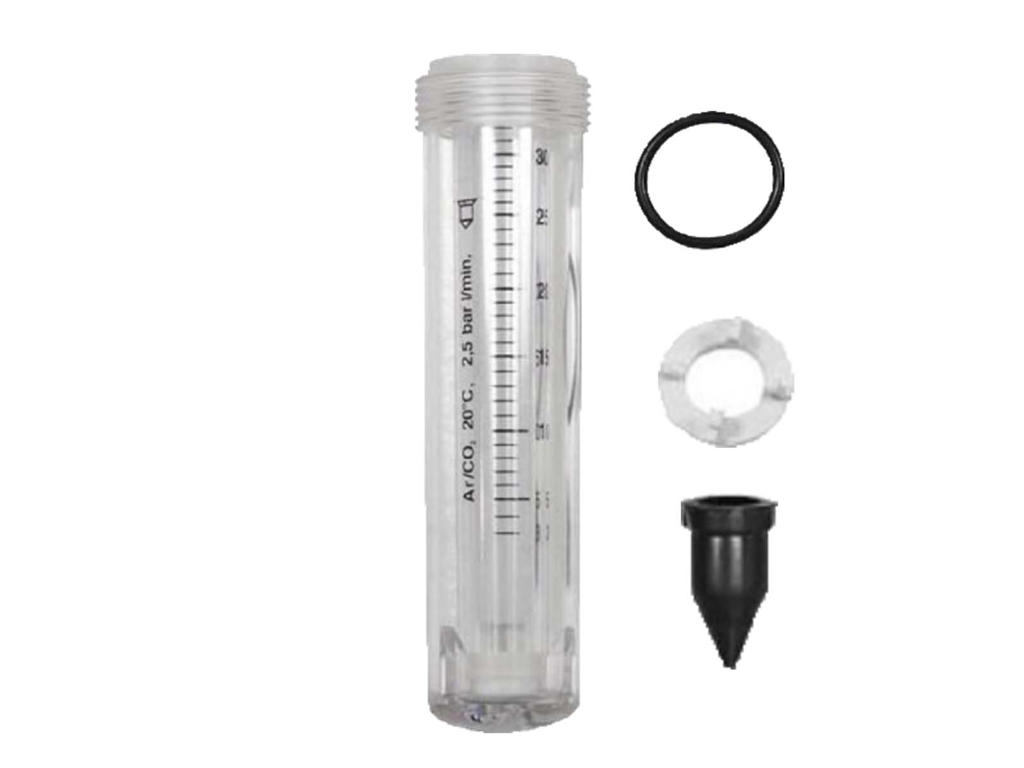 FLOWMETERGLAS TIL ROTAM PLUS AGA
