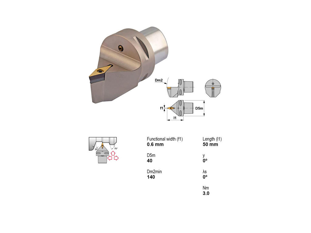 CANELA STÅLHOLDER PSC40-SVVCN00050-16