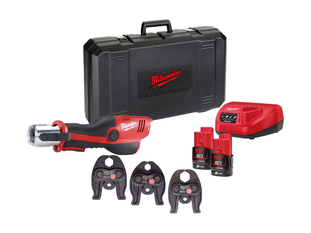 AKKU PRESSVÆRKTØJ M12 HPT-202C V-SET