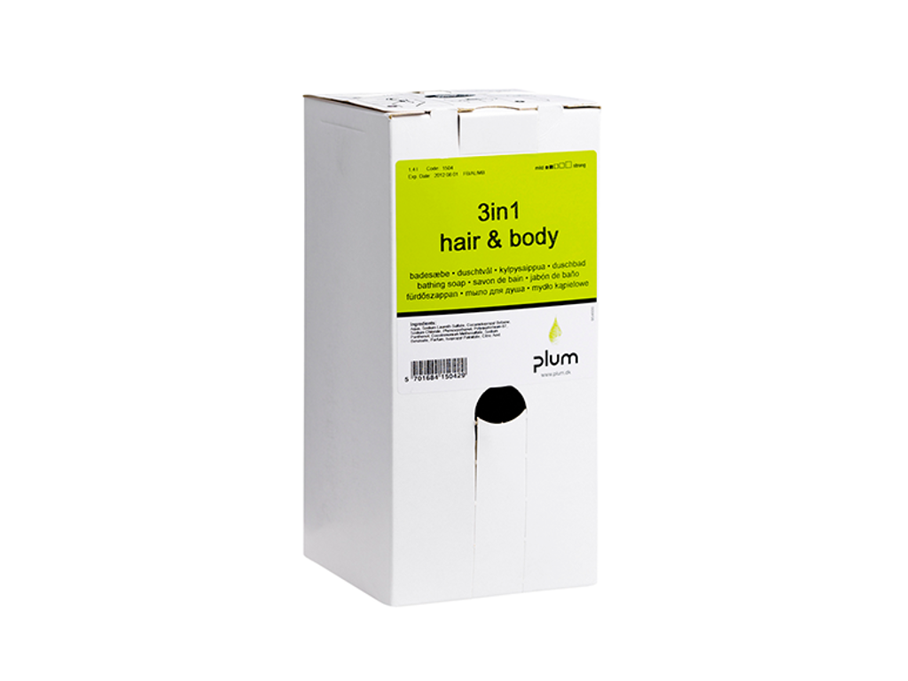 PLUM 3IN1 HAIR&BODY 1.4 LTR