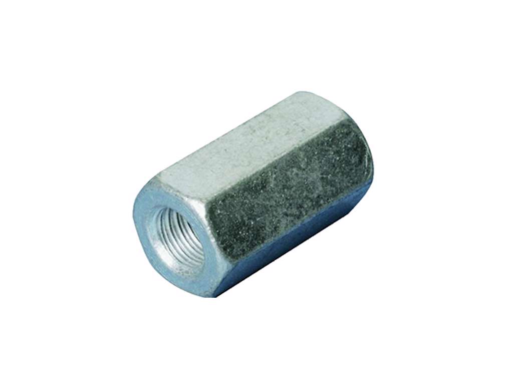 MØTRIK HØJ M 5 - 15 MM FZB DIN 6334