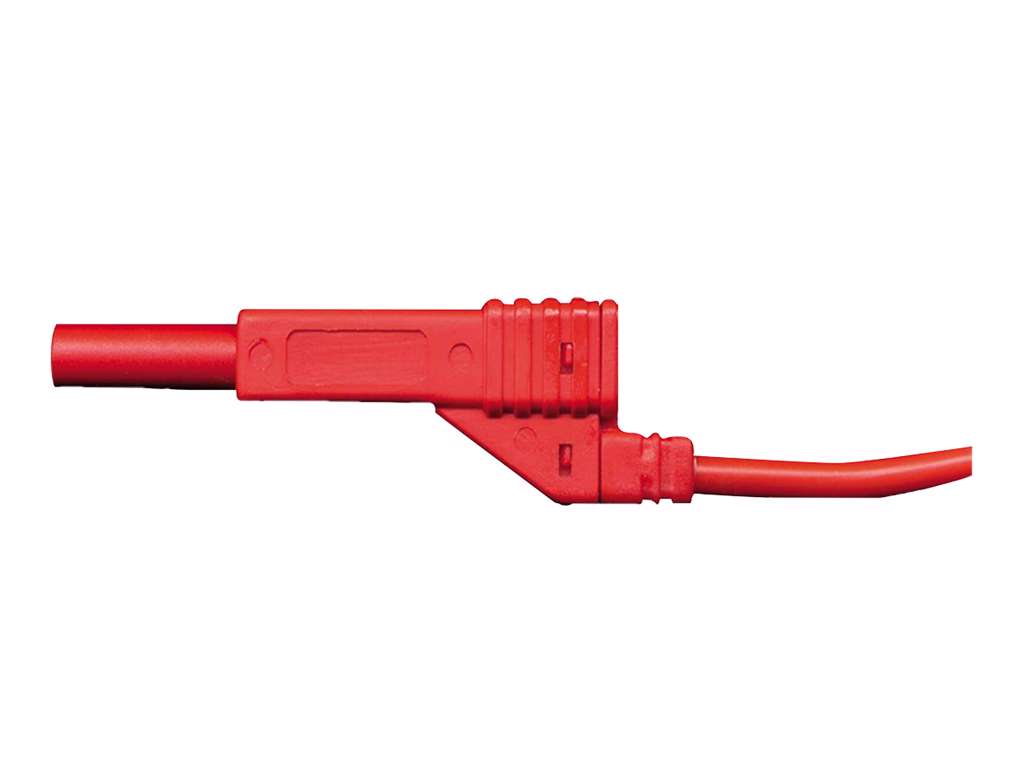 MELLEMKABEL RØD 1125 KR - 2 MTR-4 MM STIK BYMAT