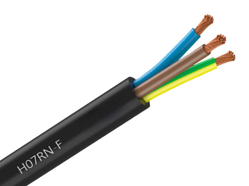 GUMMIKABEL 3x1.0MM²  H07RN-F