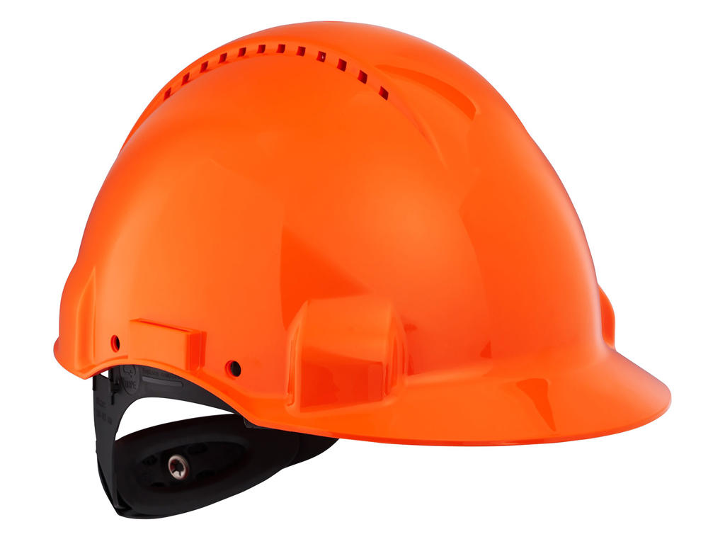 SIKKERHEDSHJELM G3000 PELTOR ORANGE