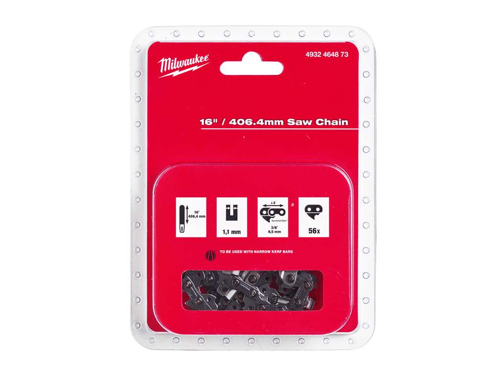 MILWAUKEE 3/8" X 406.4 X 1.1 - KÆDE TIL M18 FCHS