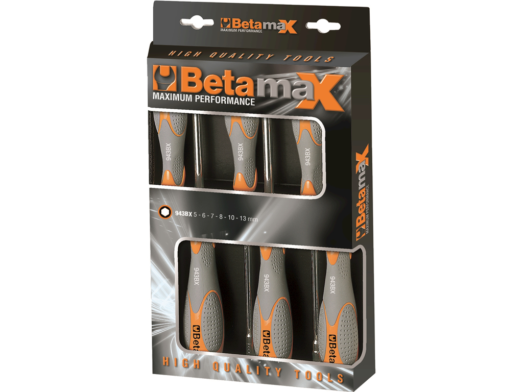 TOPSKRUETRÆKKERSÆT 5-13 MM KORT BETA