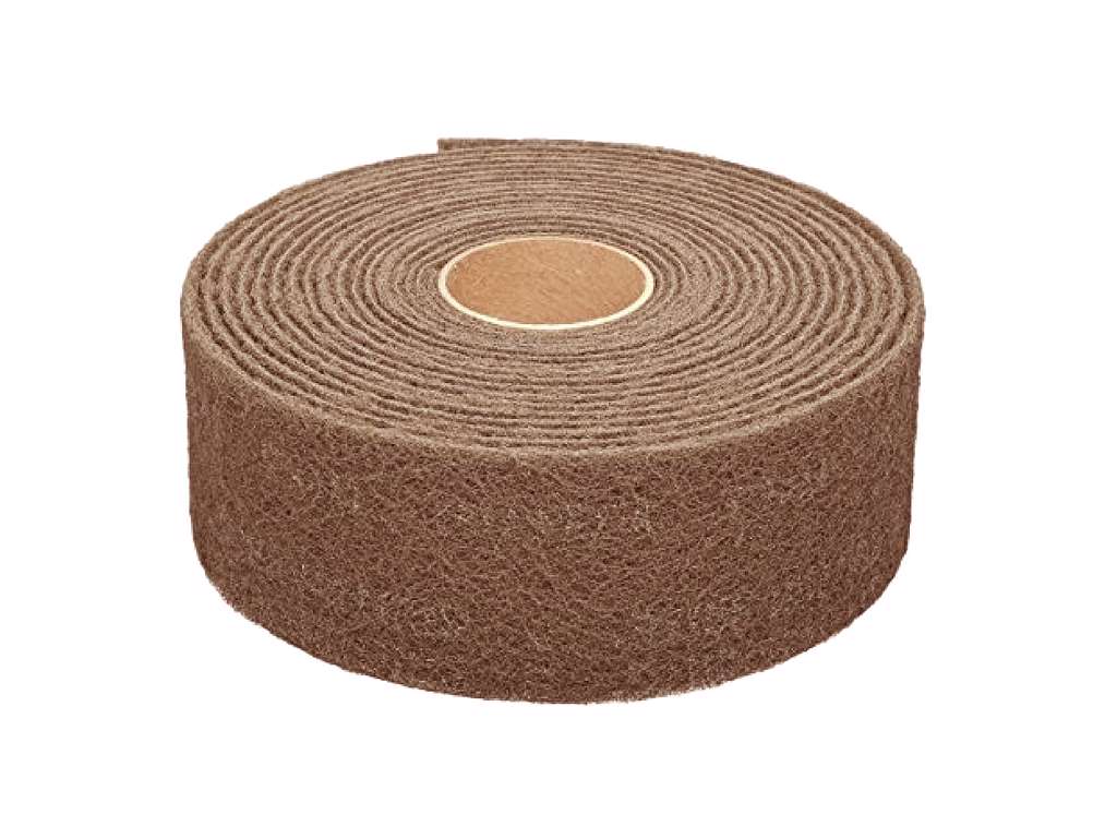 SCOTCH BRITE RULLE 100 X 10 MTR  BRUN