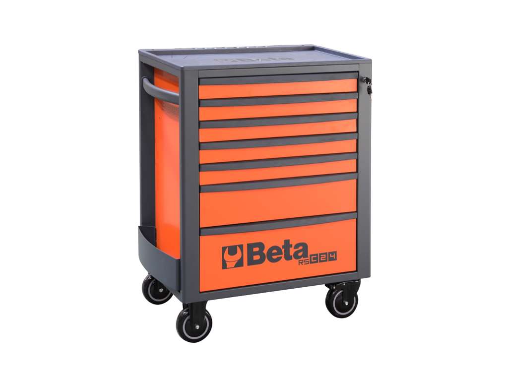 VÆRKTØJSVOGN M/ 7 SKUFFER RSC24 ORANGE BETA