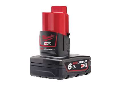 MILWAUKEE M12 B6 - BATTERI 12V 6.0AH