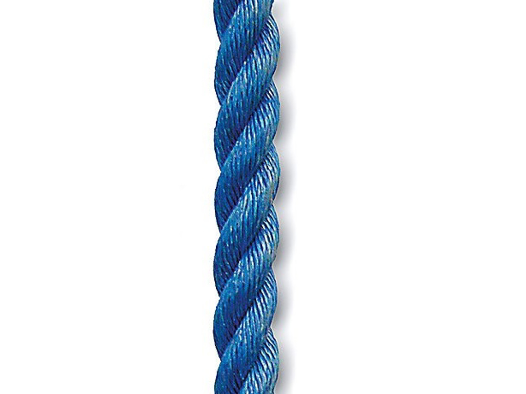 NYLON REB BLÅ 10 MM RULLE A 220 MTR.