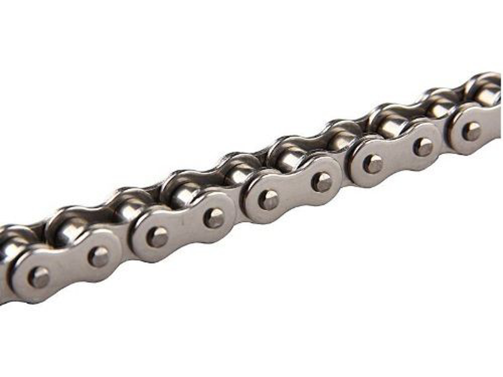 RULLEKÆDE 12B1 SIMPLEX 3/4" RUSTFRI