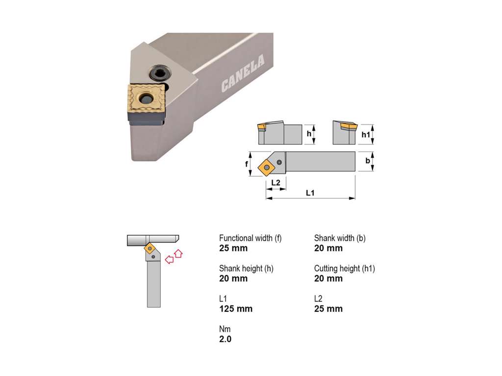 CANELA STÅLHOLDER PSSNR2020K09