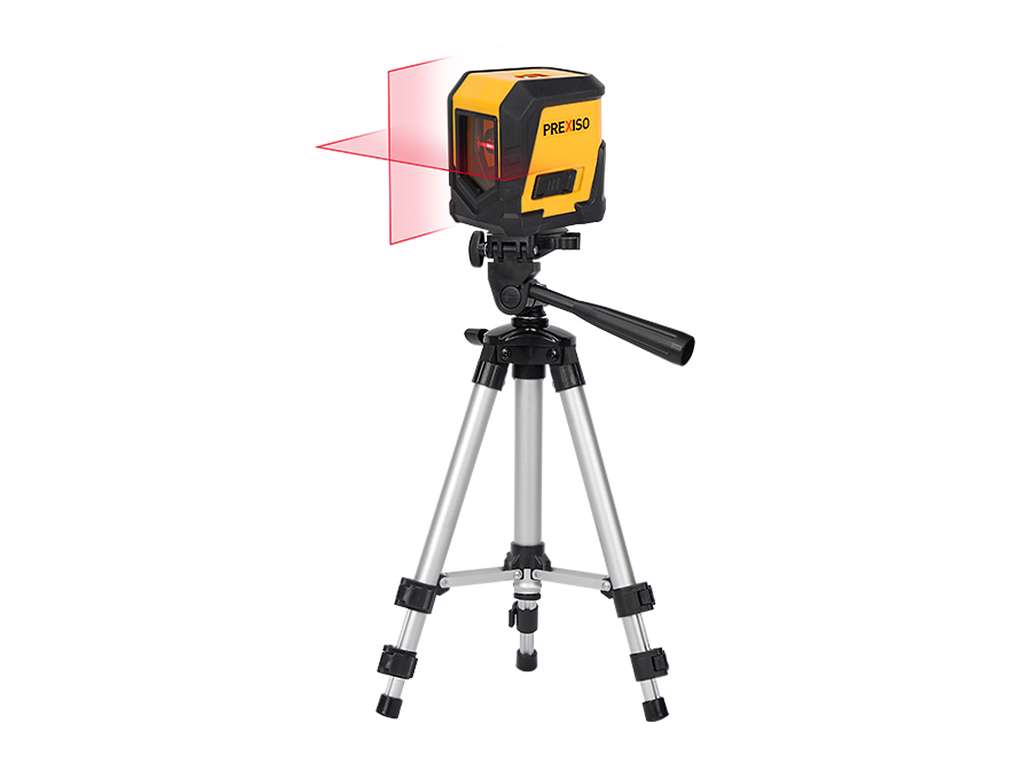 KRYDSLASER RØD 10M PREXIO PLC10UT M/ 3-FOD