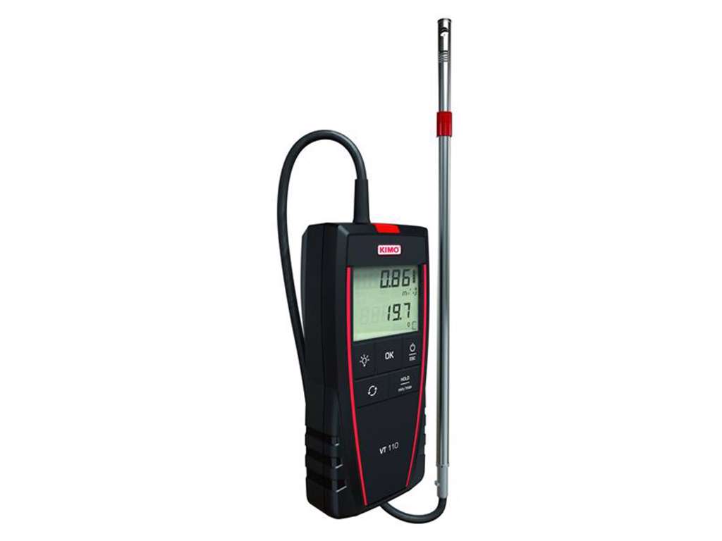 VARMETRÅDSANEMOMETER KIMO VT110