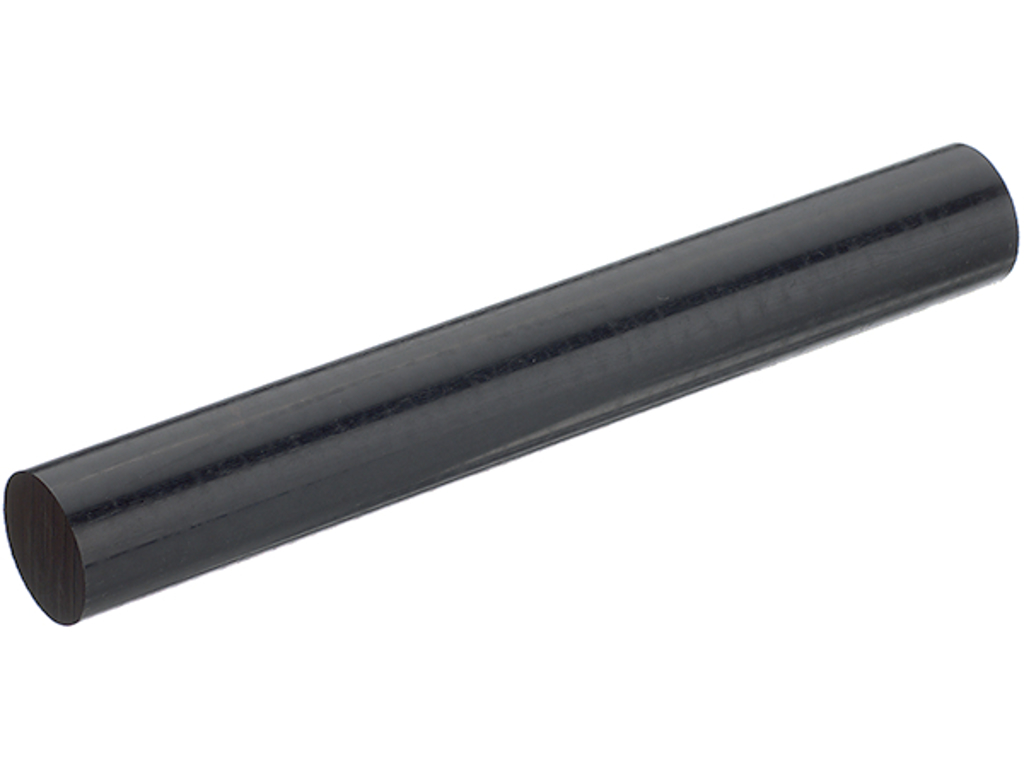 POM RUNDSTANG 30 MM SORT