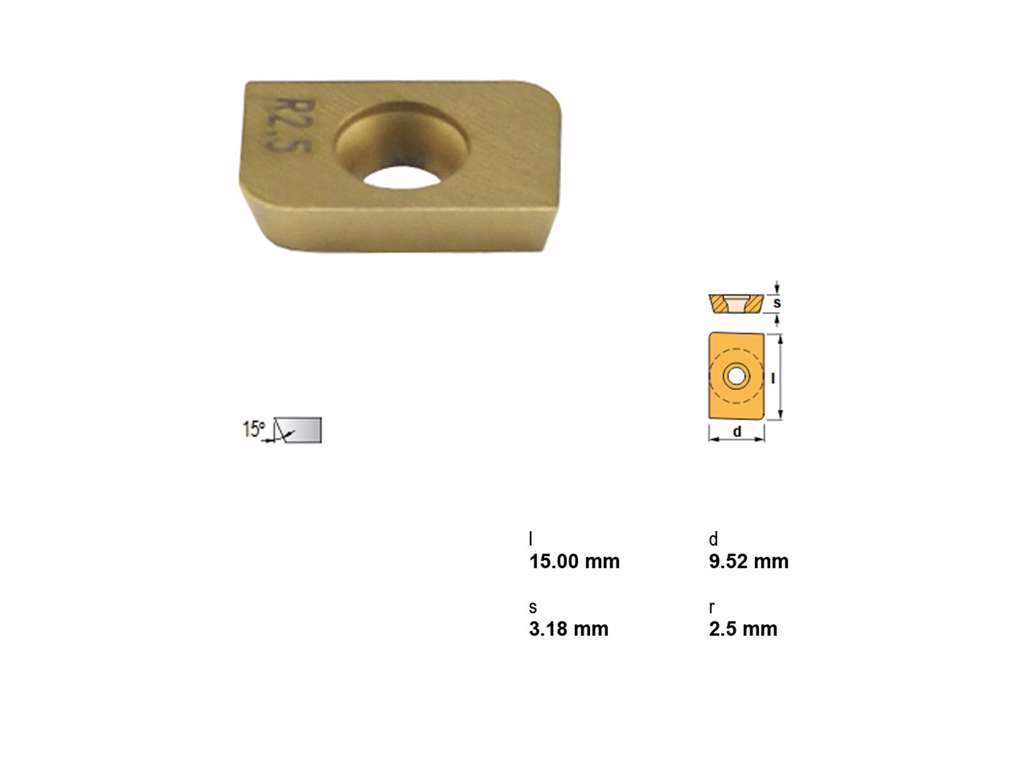 CANELA PLATTE ADMW1503R2.0TIN25