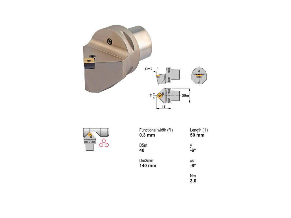 CANELA STÅLHOLDER PSC40-PSDNN0050-12