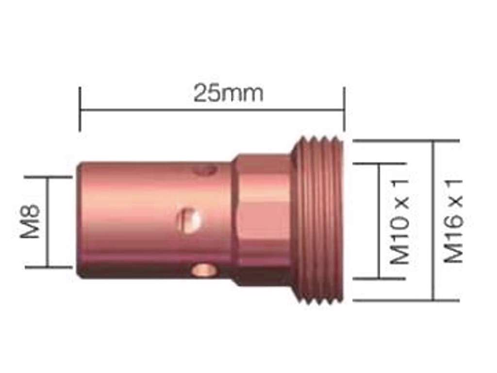 DYSESTOK SGB401W/501W M8 KORT 25MM (CUCRZR)