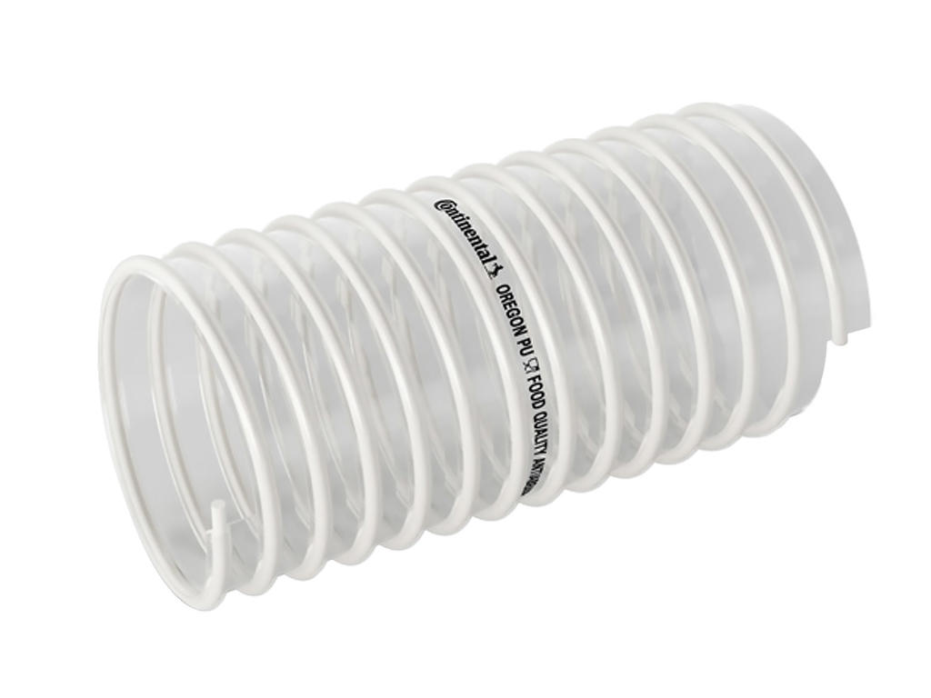 SUGESLANGE KLAR PU SLANGE MED PLASTSPIRAL