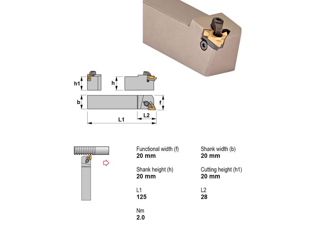 CANELA STÅLHOLDER CTANL2020K16