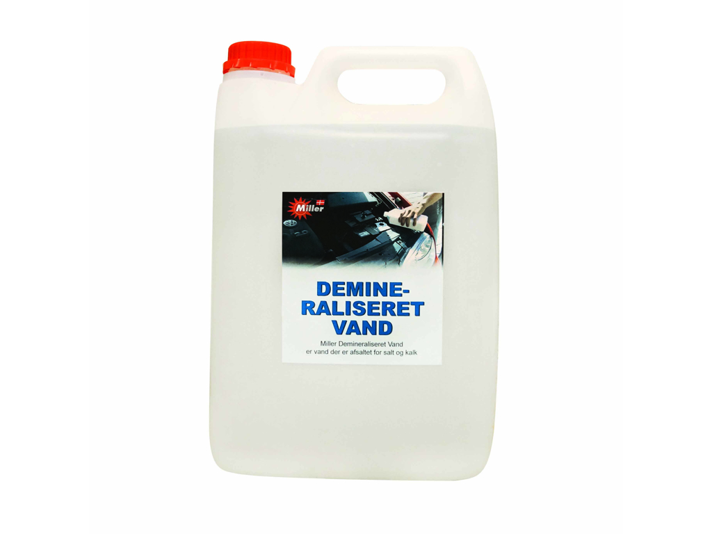 DEMINERALISERET VAND 5 LTR. 