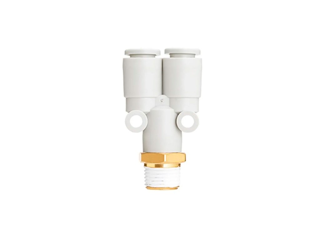 FITTING Y-STYKKE Ø8-Ø8-1/8''  SMC