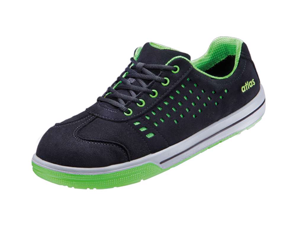 A 240 ESD SNEAKERS SORT/GRØN.