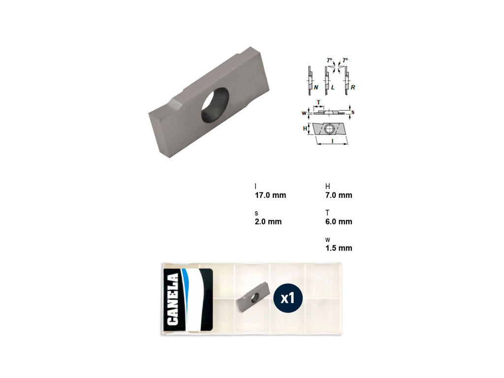 CANELA STIK PLATTE GIGP15RNTL20