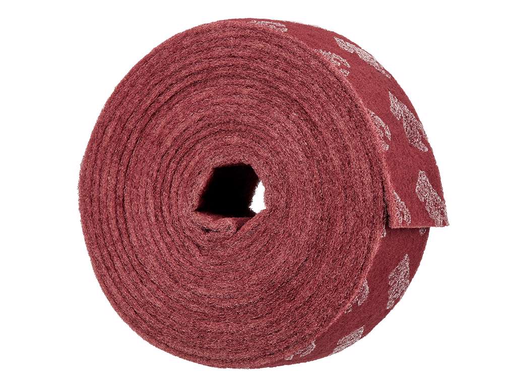 SCOTCH BRITE RULLE 100 X 10 MTR RØD AVFN - 3M