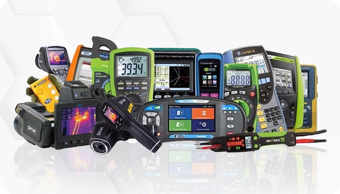 Elma testudstyr, måleudstyr, multimeter, digitalt multimeter, digitalt termometer, termografering,  ventilationsbranchen